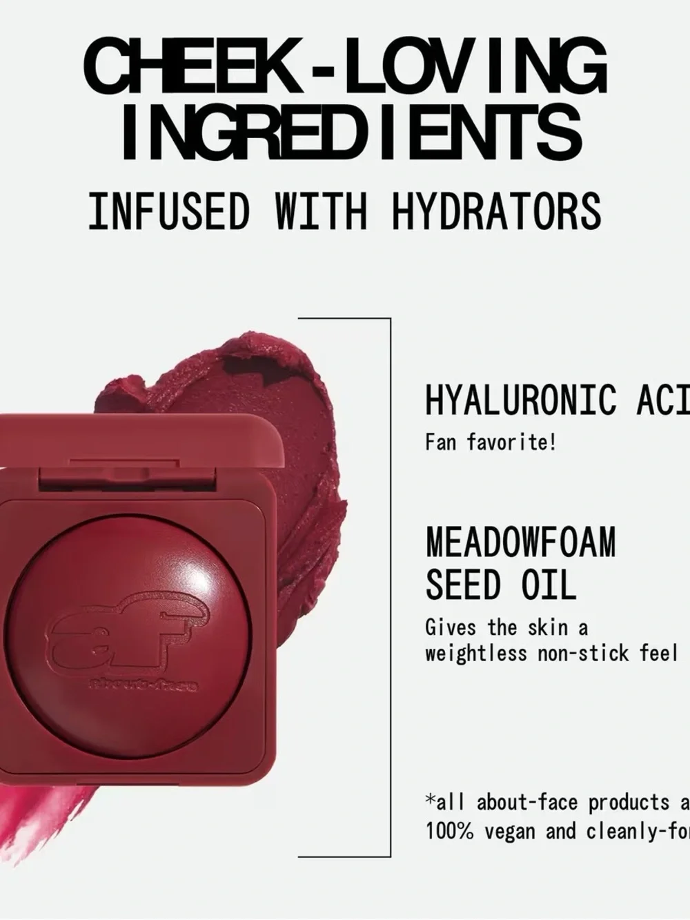 About-Face Cheek & Face Cream Blush in BIG-O